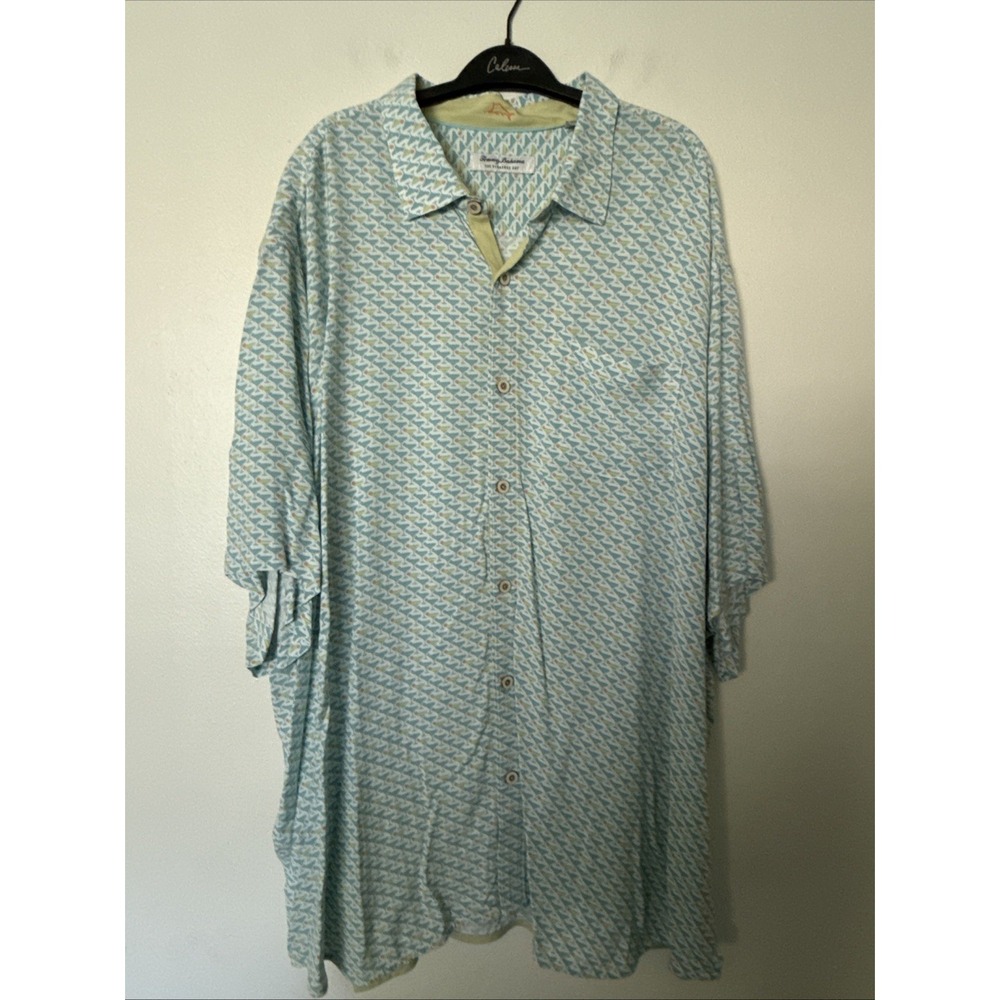 Tommy Bahama Veracruz Cay Cocktail Mixer Woven Shirt Multicolor 2XLB NWT Vacay